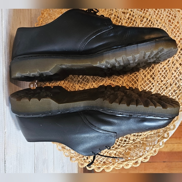 Dr. Martin's Black Leather Lace-Up Oxford Shoes Size 11 - Picture 10 of 16